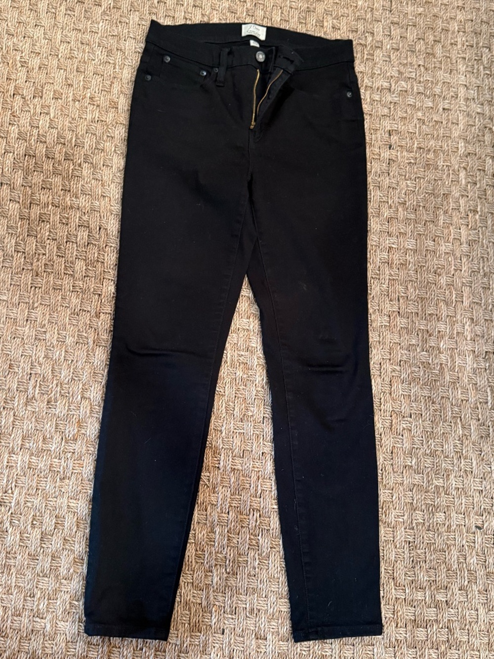 JCrew High Rise Toothpick Jeans